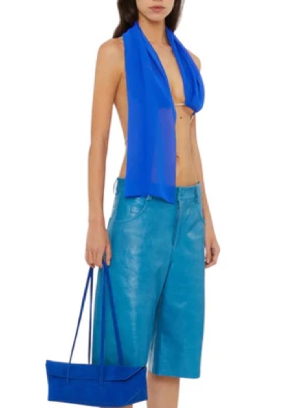 Christopher Esber - Silk Scarf
Chain Bra Top - Picture 2 of 6